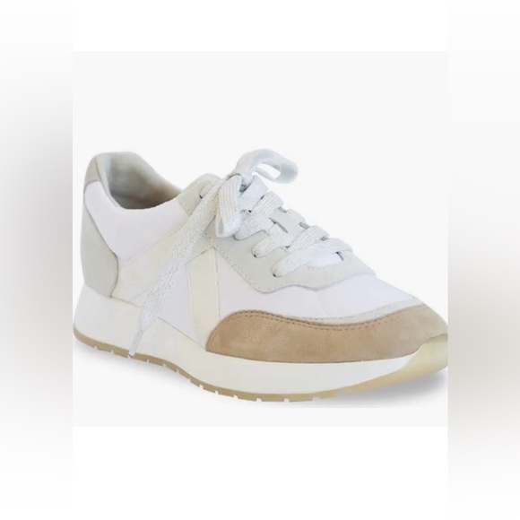 Munro Shoes - Munro Piper Sneakers 6WW White Combo Suede Leather Comfort Shoes